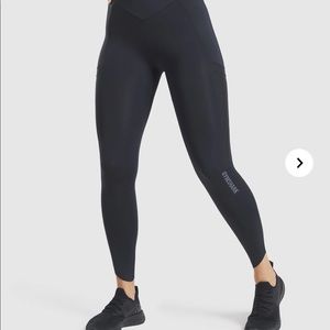 Black gymshark venture leggings